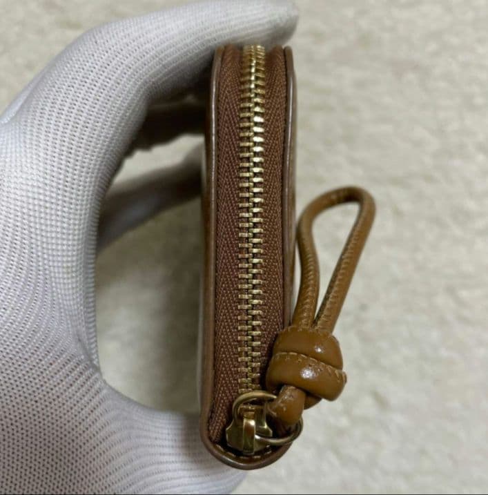 JIL SANDER　ジルサンダー　ブラウン　折り財布　極美品‼️