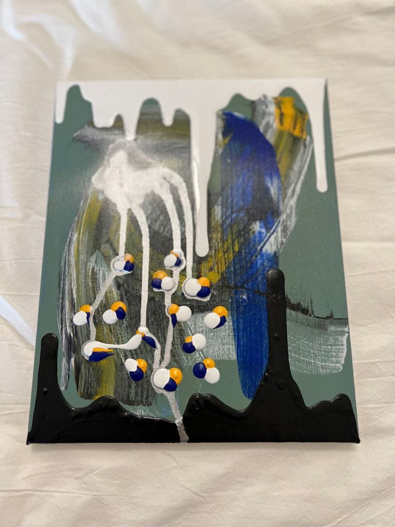 絵画　テクスチャーアート　原画　アートパネル　現代アート　インテリア雑貨　海外