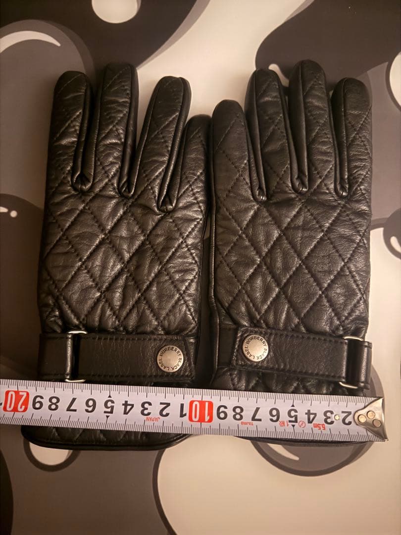 こ*つ様 美品　バーバリー BURBERRY ブラックレーベル レザー 手袋 革