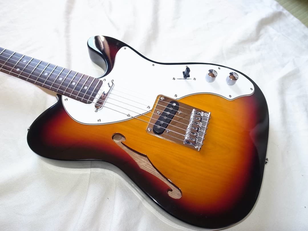 レア　テレキャスター　シンライン　コンポ　SQUIER, SX 良品