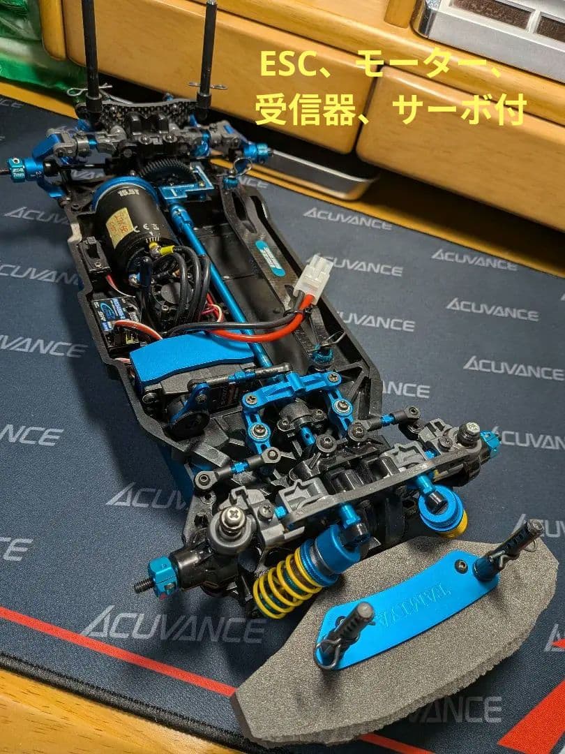 タミヤ TT02 オプション多数 メカ付き