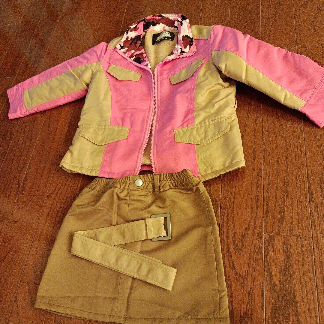 ボウケンジャー　ボウケンピンク　ジャケット＆スカート　子供用　希少