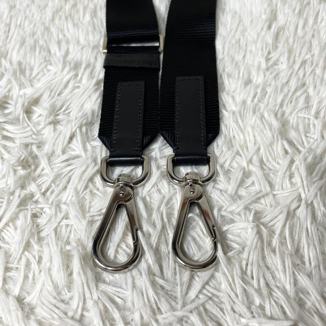 【極美品】PRADA プラダ　ショルダーストラップ　ブラック　黒　ボストン用