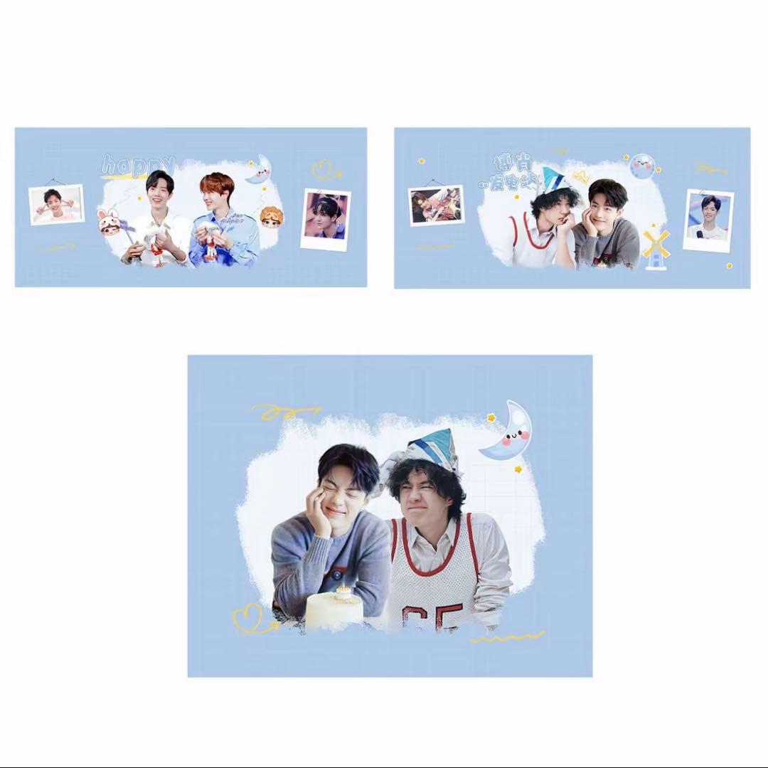 XXL王一博 肖戦 厚手 ファブリックバスケット 4点セット❣️確認用0124