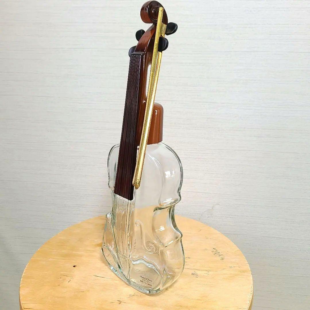 サントリーブランデー　バイオリン型ボトル　空瓶