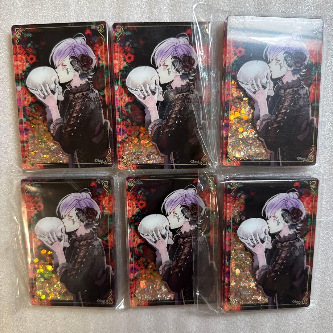 6点 アクリルブロック DIABOLIK LOVERS 逆巻 カナト