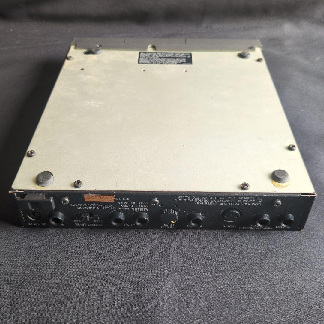 YAMAHA FX500 マルチエフェクター デジタルエフェクトユニット