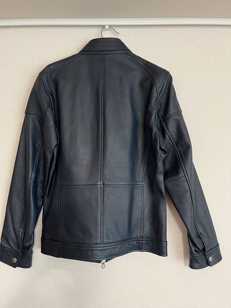 Rattle Trapシングルライダースジャケット ネイビー