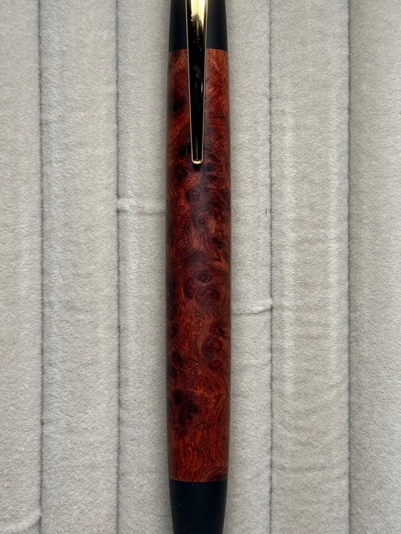 即購入不可❗️野原工芸　特上花梨瘤　スタンダードボールペン　極美品