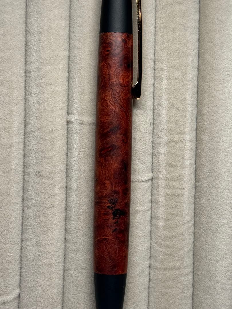 即購入不可❗️野原工芸　特上花梨瘤　スタンダードボールペン　極美品