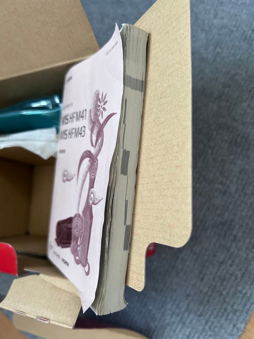 販*！様 Canon HDビデオカメラ　iVIS HF M43