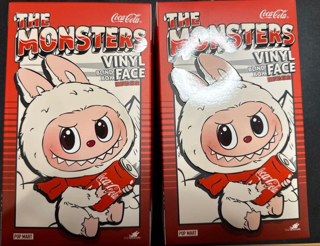 正規品 コカコーラ ラブブ LABUBU ぬいぐるみ 2種セット POPMART