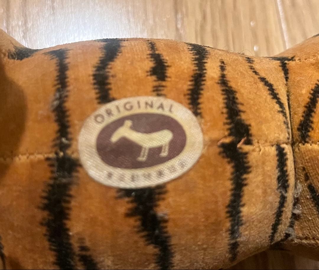 レア　古いトラのぬいぐるみ 約20cm