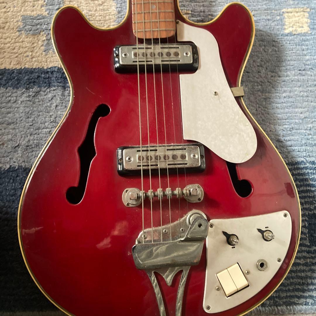 TEISCO レッド エレキギター