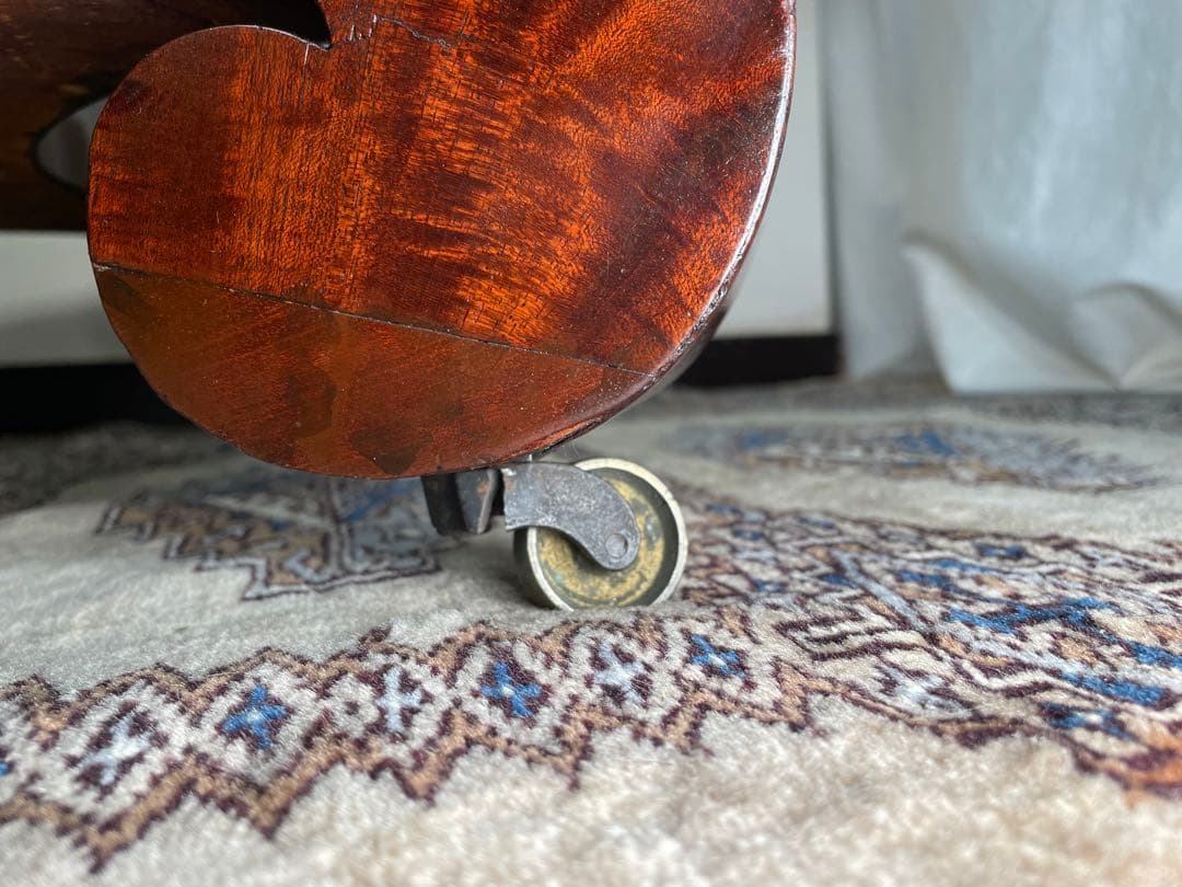 Coco　マホガニー アンティーク ゲームテーブル フォールディング