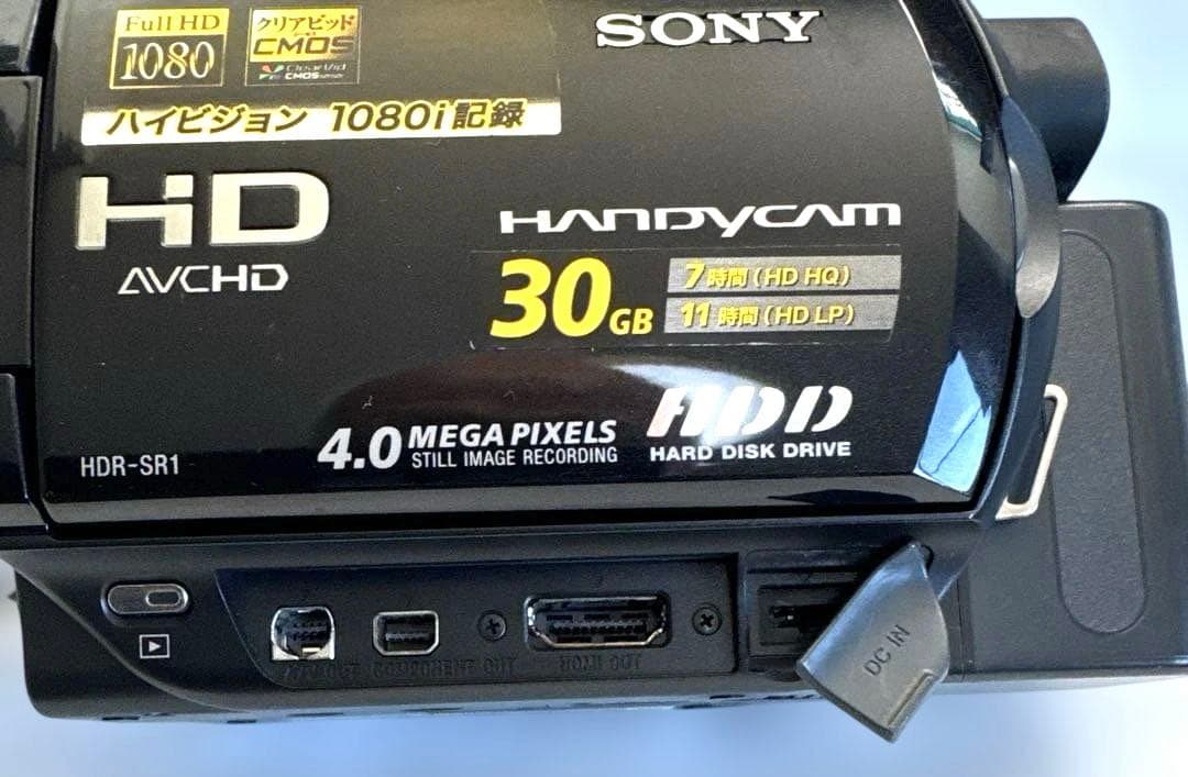 デジタルHDビデオカメラ sony HDR-SR1