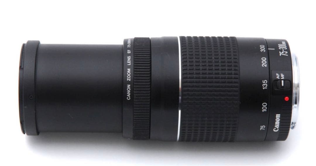 人気の300㎜　キャノン超望遠レンズ　　Canon EF75-300㎜