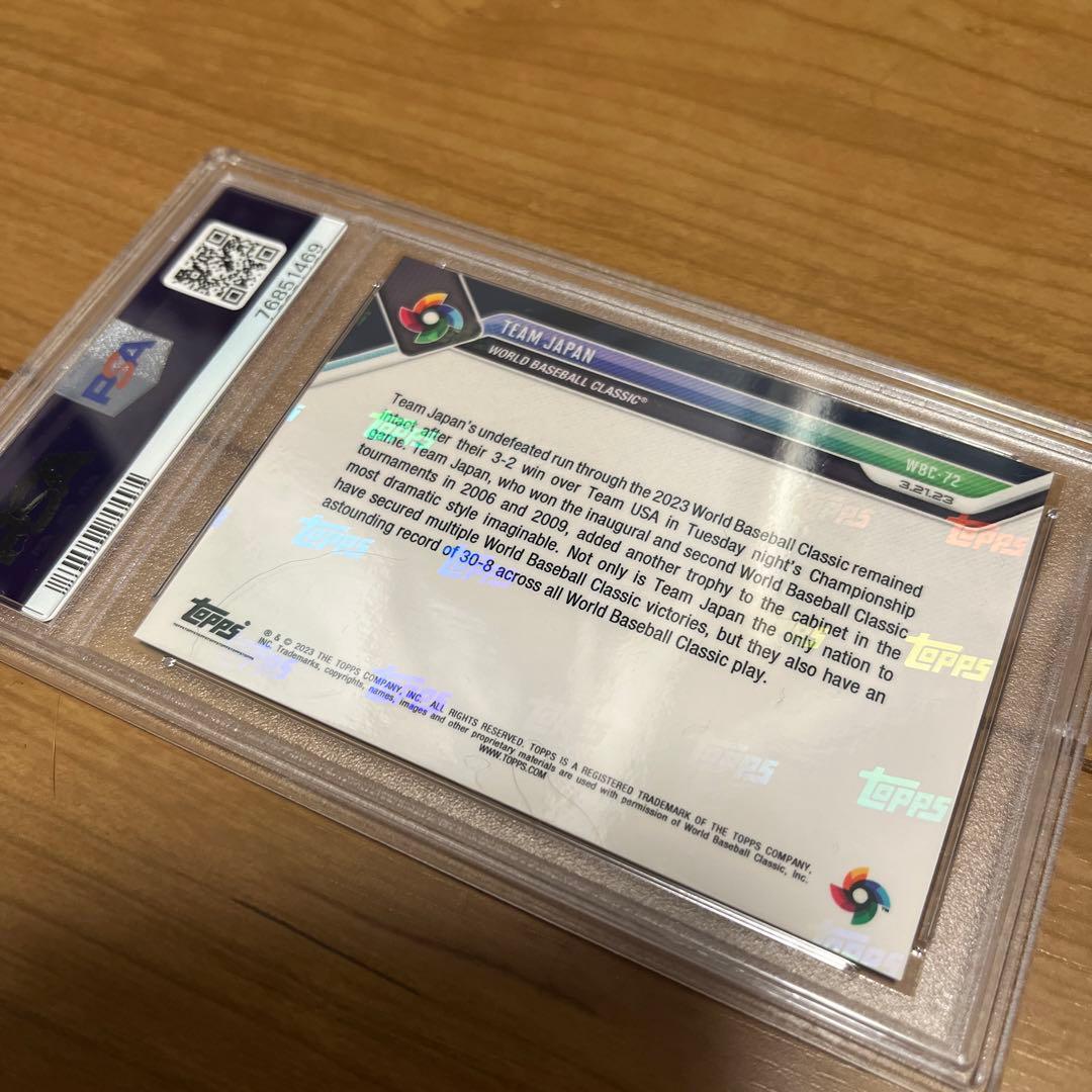 topps WBC 日本優勝　psa10 大谷翔平