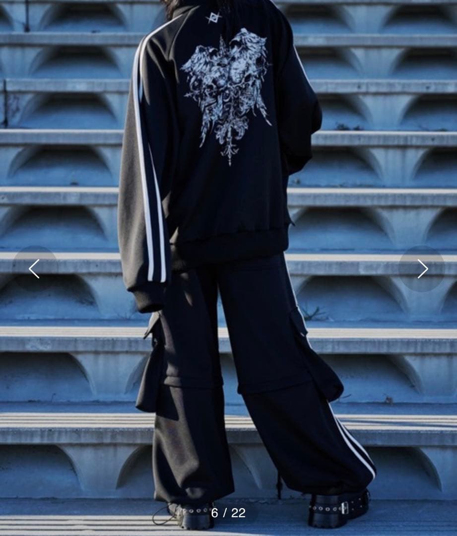 REFLEM 2WAYワイドカーゴトラックパンツ