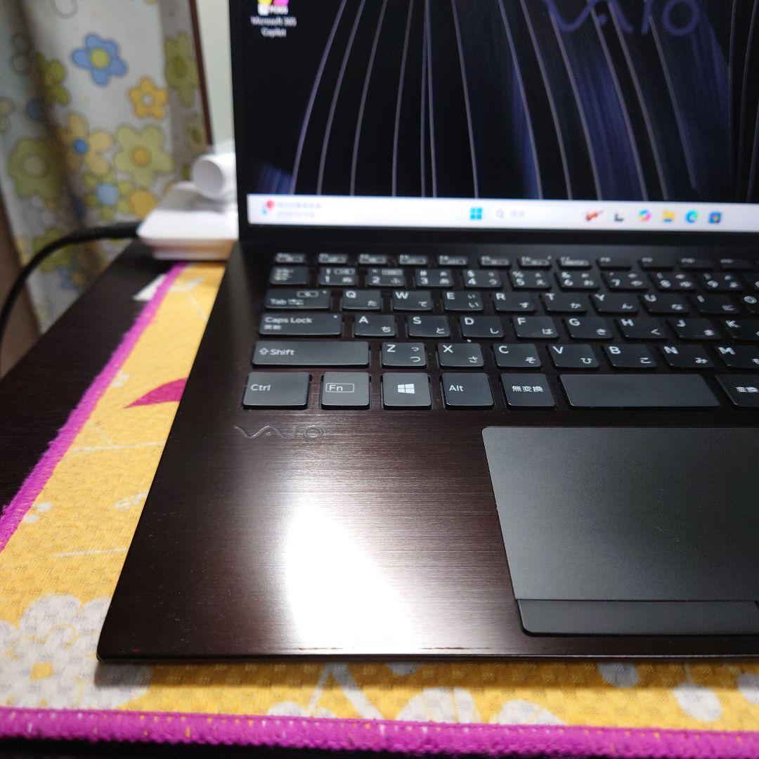 11世代i7！メモリ16G！大画面！VAIO proPK21！ノートパソコン！②