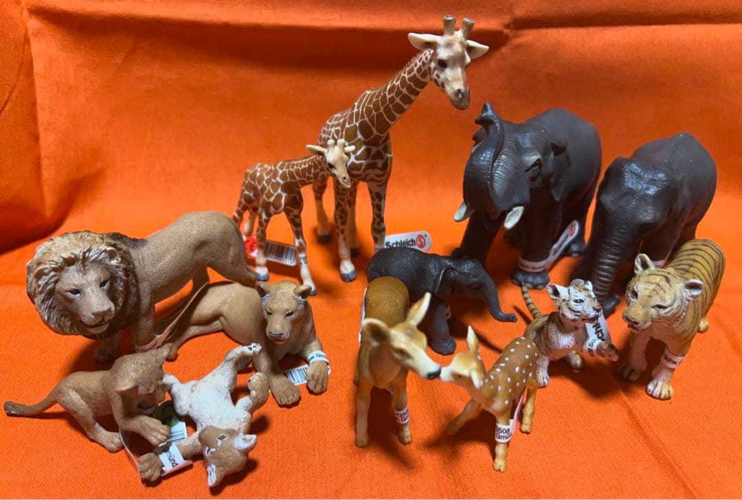 ※バラ売り不可※Schleich シュライヒ タグ付き54体セット 廃盤あり