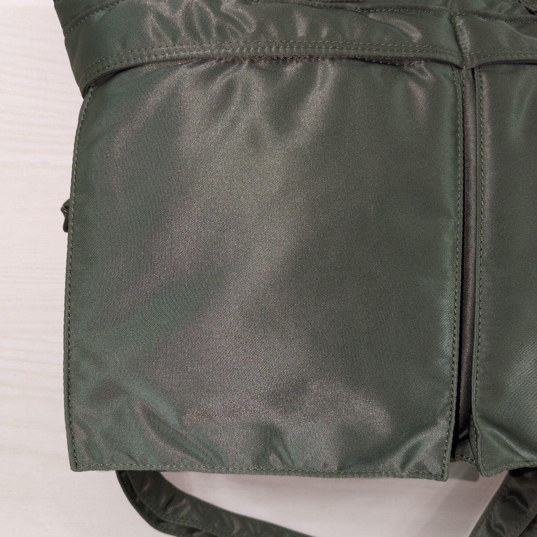未使用品 ポーター タンカーショートヘルメットバッグオリーブグリーン バッグ