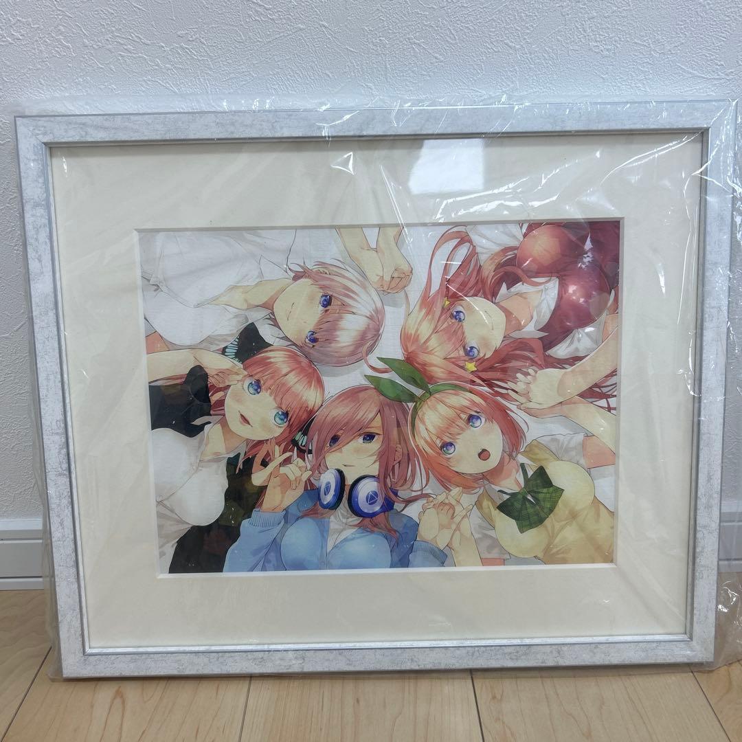 完結記念！期間限定受注製造　五等分の花嫁　複製原画　五人全員ver