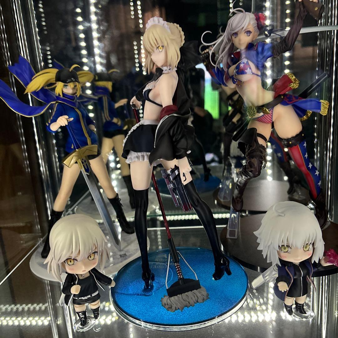 ねんどろいど セイバーオルタ ジャンヌオルタ 新宿ver セット イーゼル付き