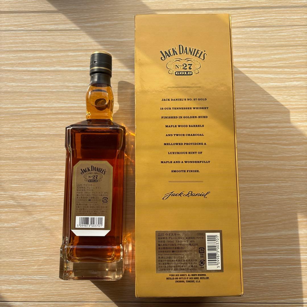 ジャックダニエルNo.27ゴールド 700ml 未開封