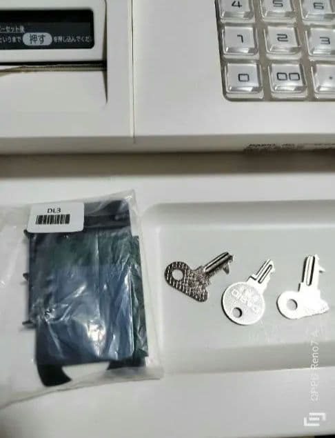 CASIO SR-G3-WE 電子レジスター　新品未使用