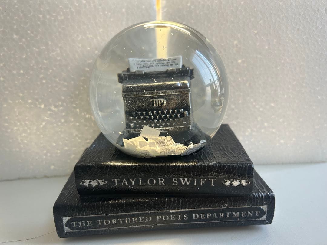 TTPD スノードーム Taylor Swift  globe