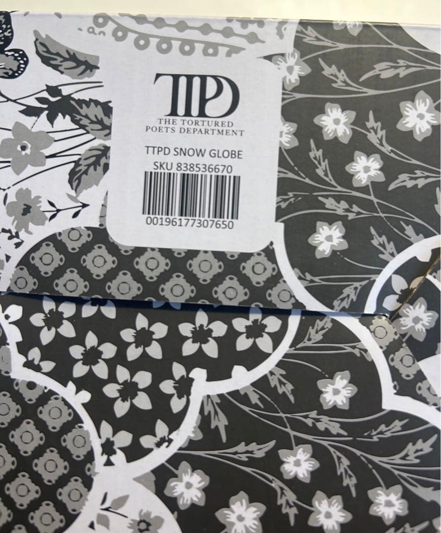 TTPD スノードーム Taylor Swift  globe