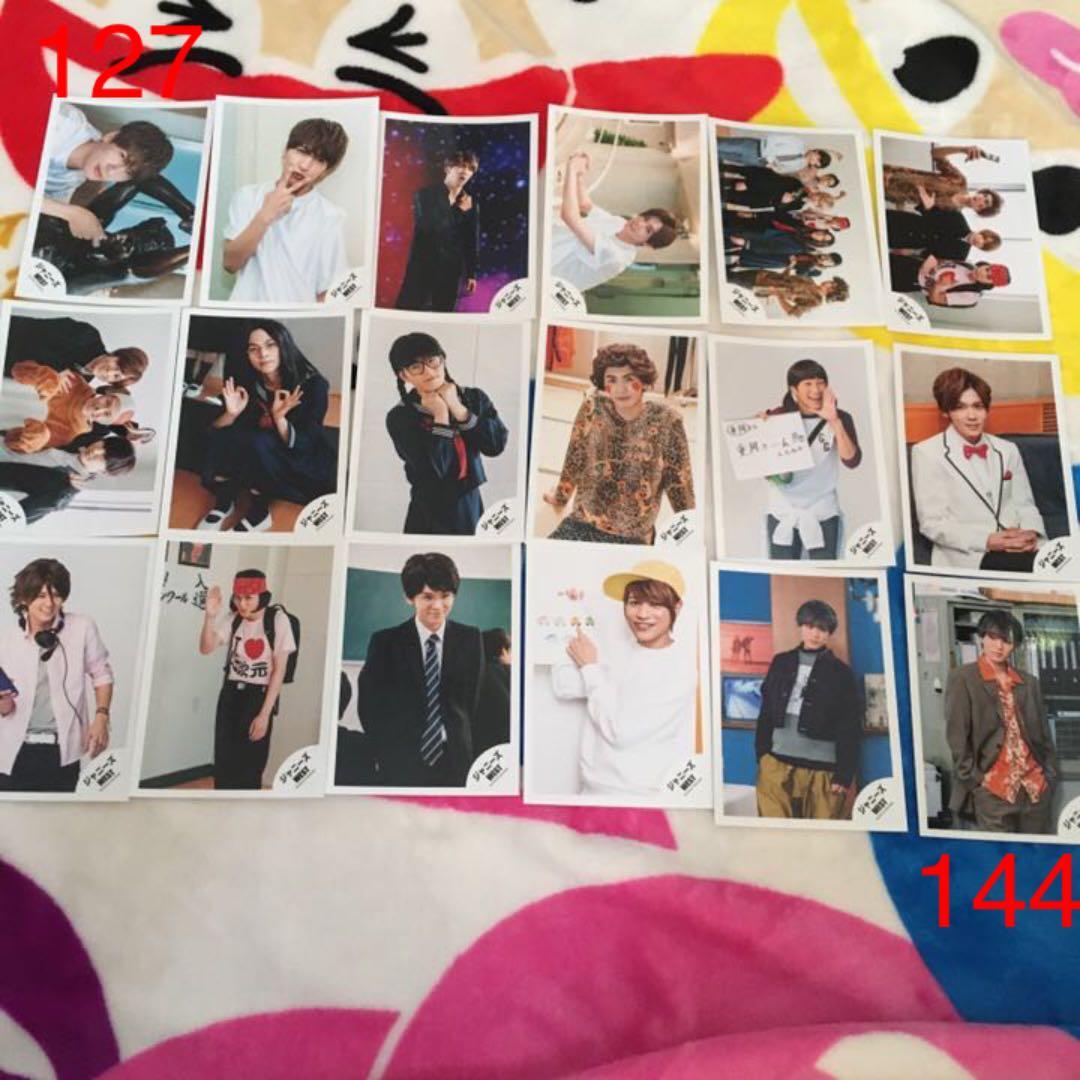 ジャニーズWEST 公式写真  (おまけ付き)【Jr時代～海外オフショット】