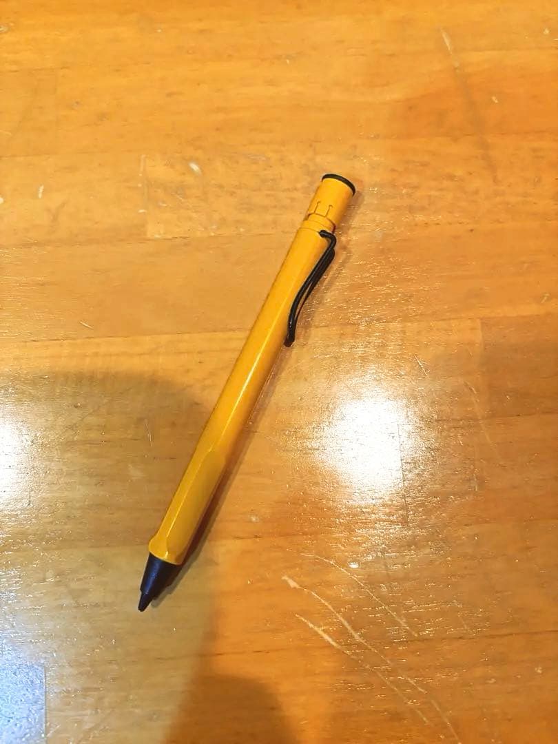 ラミーサファリペンシル　黒クリップ山吹色　廃盤　けいおん田井中律