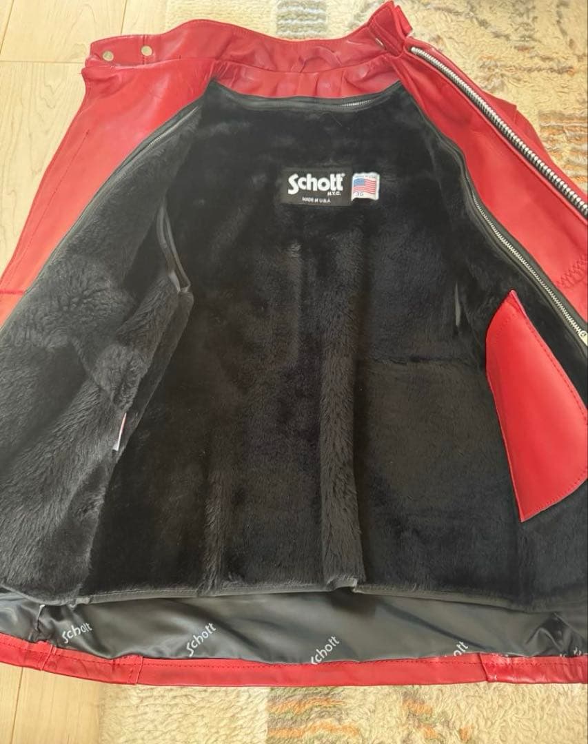 【美品】Schott 641シングルライダース