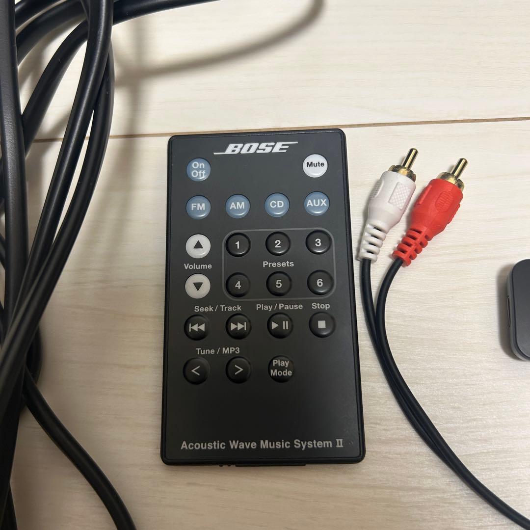 【値段相談可】Bose Wave Music System II ブラック