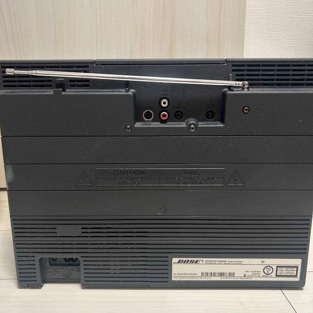 【値段相談可】Bose Wave Music System II ブラック