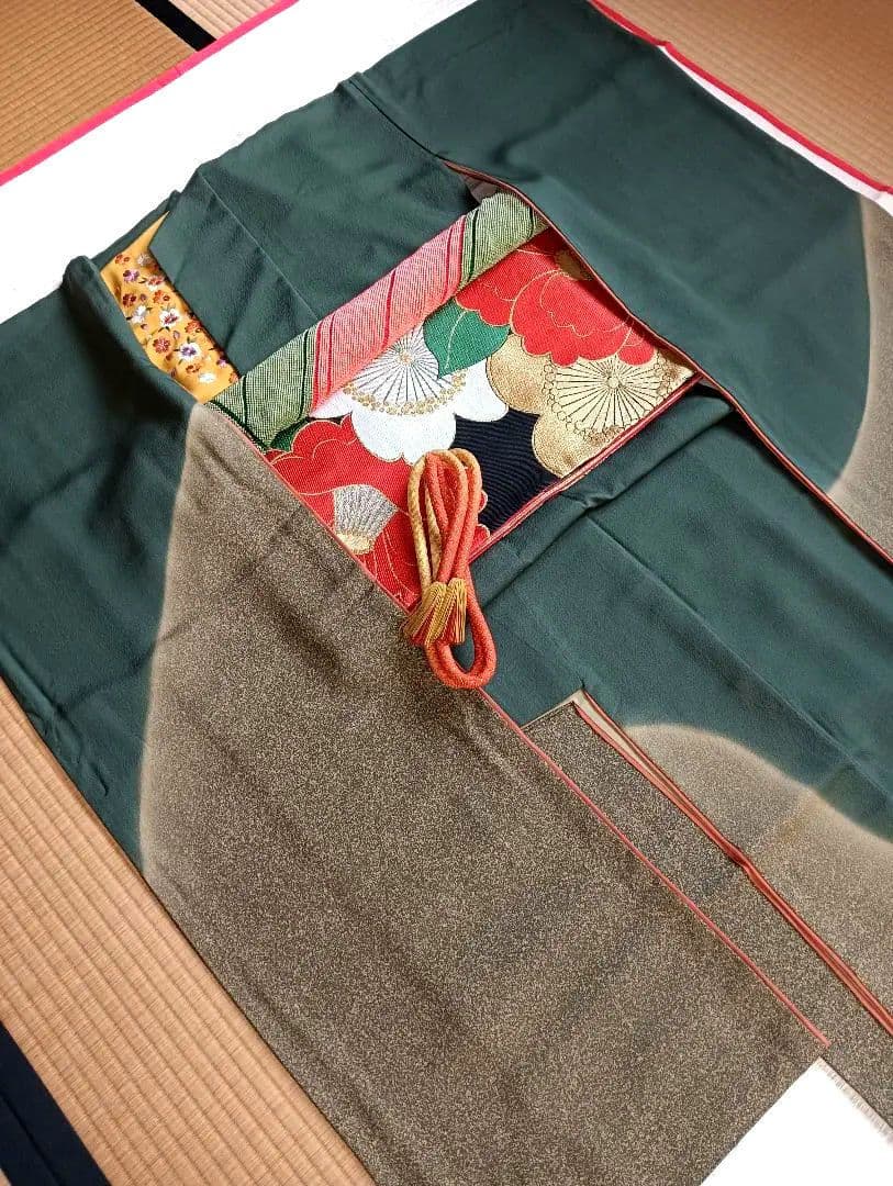 aus☆aya　やまと誂　振袖フルセット　美品　たたき染め