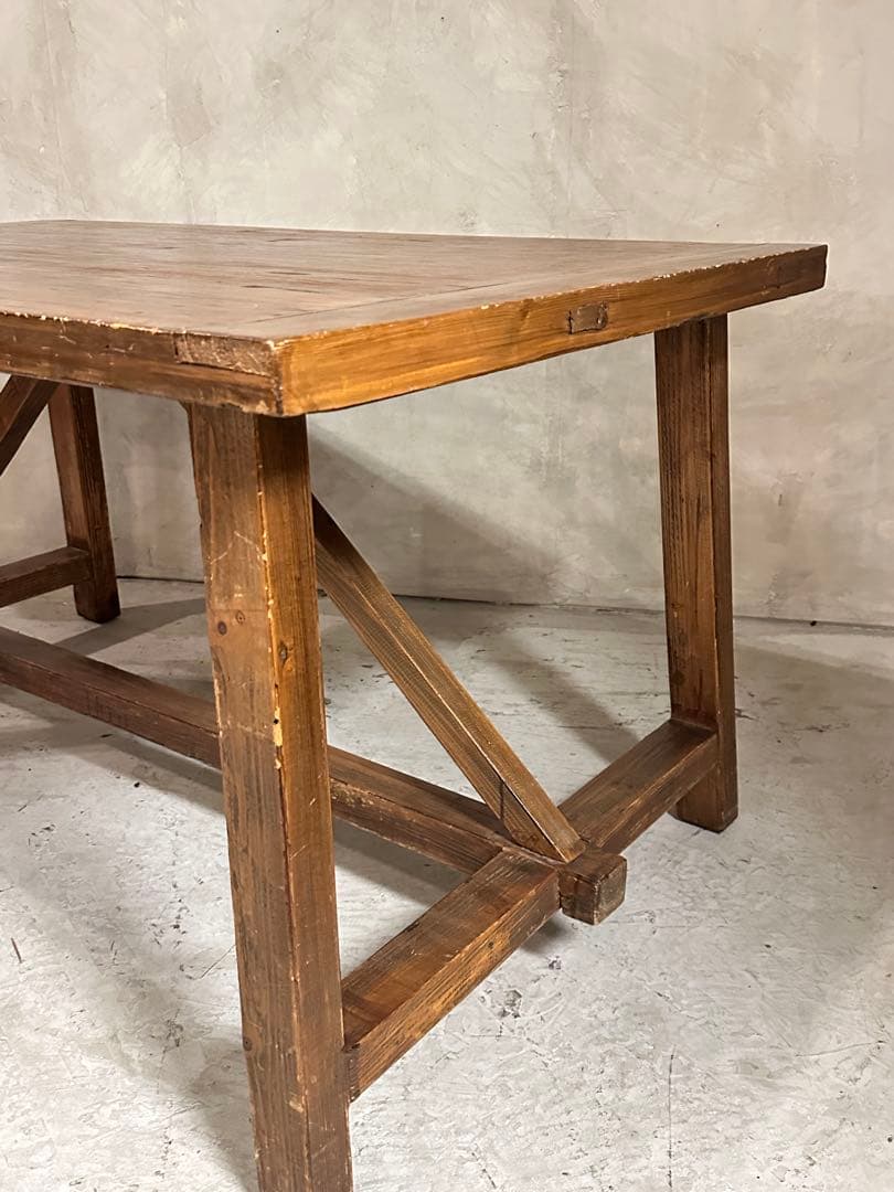 【SHARED CLOSET 】古材　ビンテージ　ダイニングテーブル