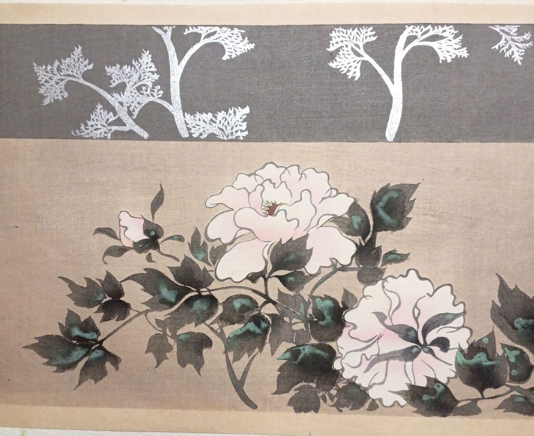 琳派図案版画（色摺木版画)、作者不詳、明治後期～昭和初期出版