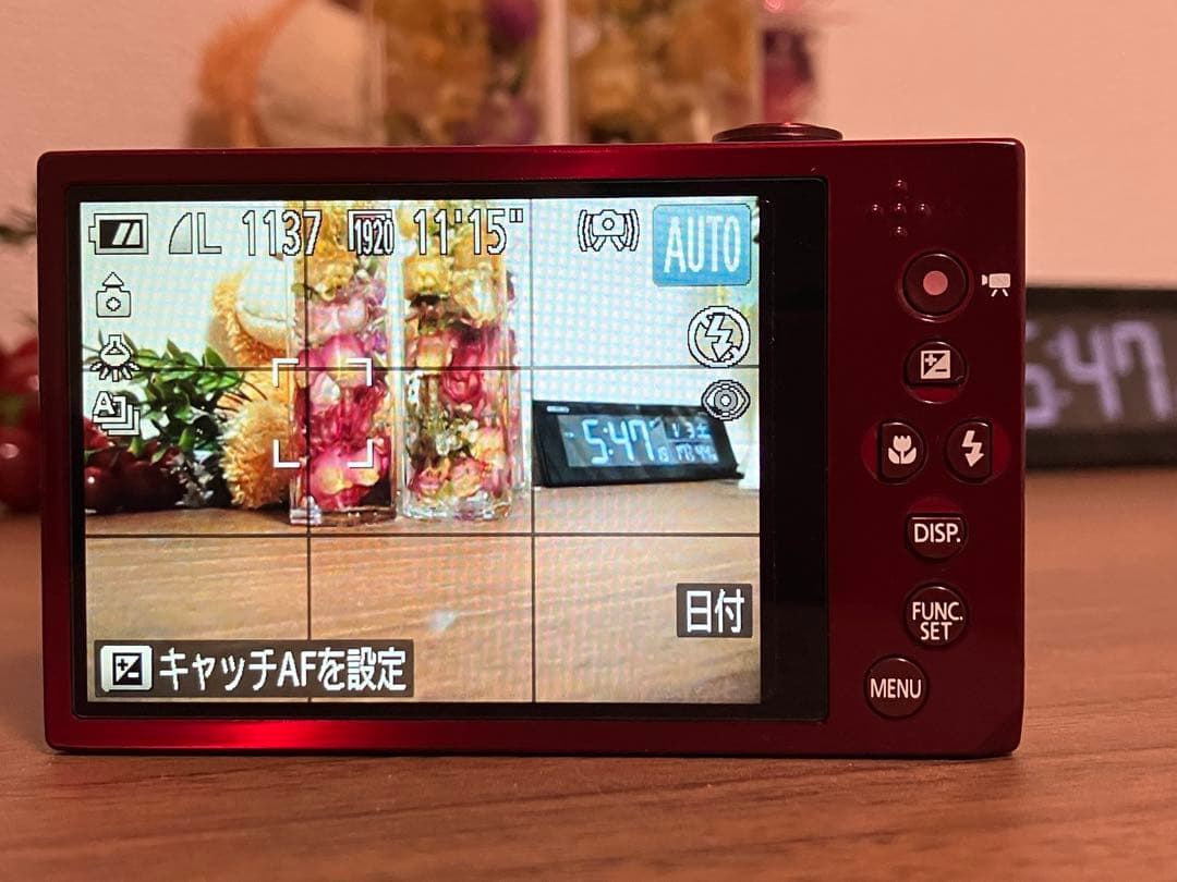 キヤノン Canon IXY3 PC1736 レッド ★元箱付属★