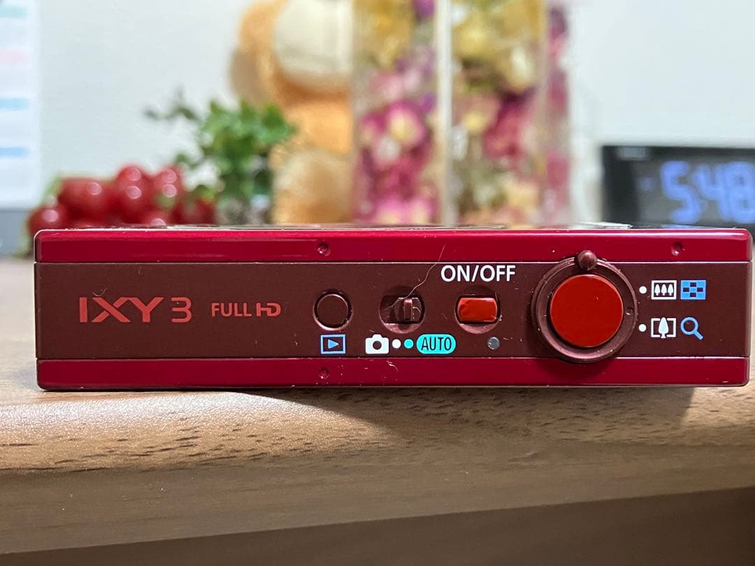 キヤノン Canon IXY3 PC1736 レッド ★元箱付属★