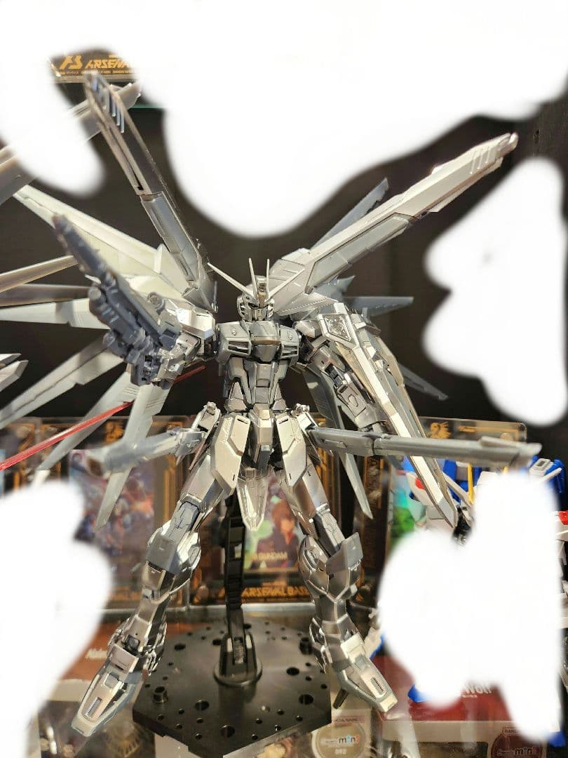 ガンプラ MG フリーダムガンダム Ver2.0 シルバーコーティング