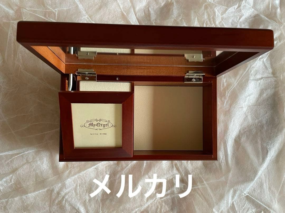 オルゴール 積水ハウス ジュエリーボックス(小物入れ)フォトスタンド ミラー 鏡