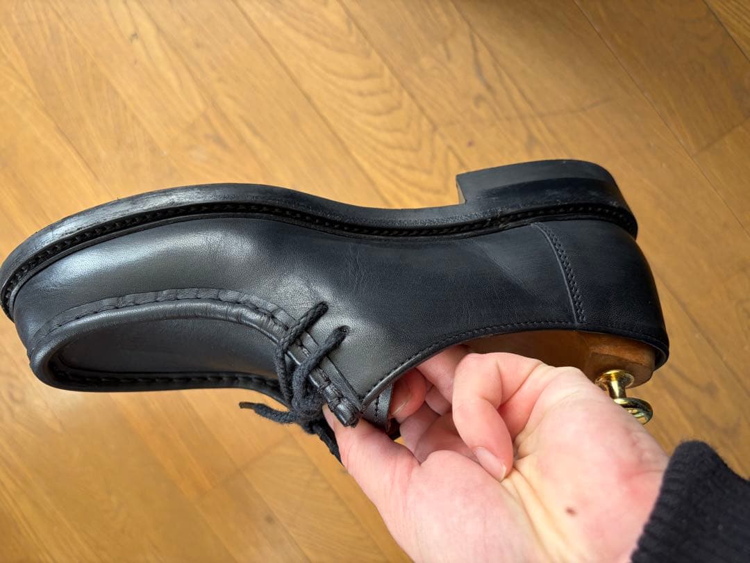 週末価格リーガルシューアンドコーチロリアンシューズ ブラック 25cm