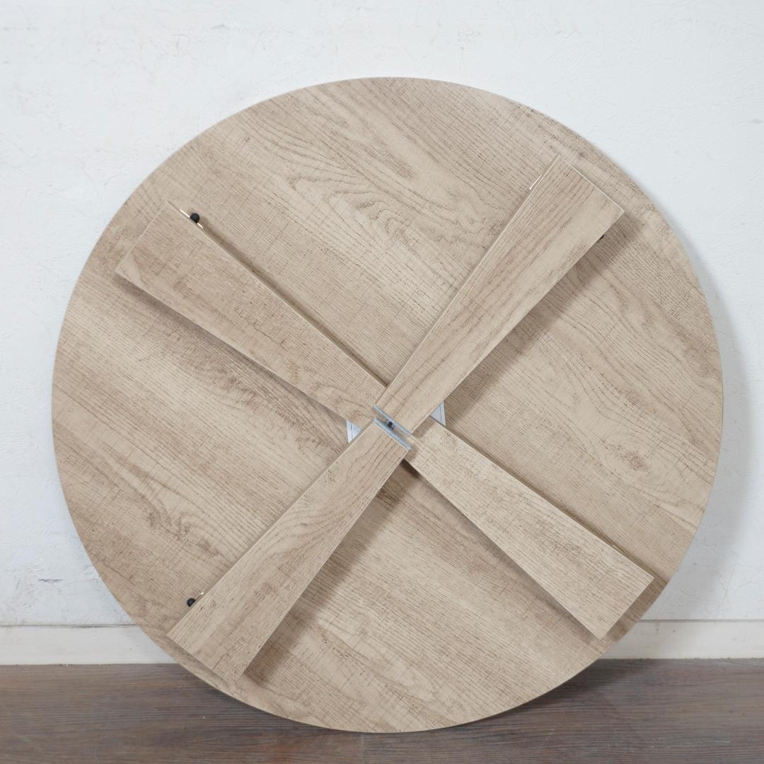 moi　折りたたみ　テーブル　NA＆WH ２点セットちゃぶ台　完成品