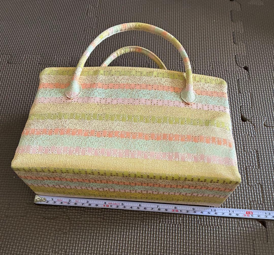 ミックスナッツ　利休バッグ　小川製　未使用新品　おそらく三越で購入