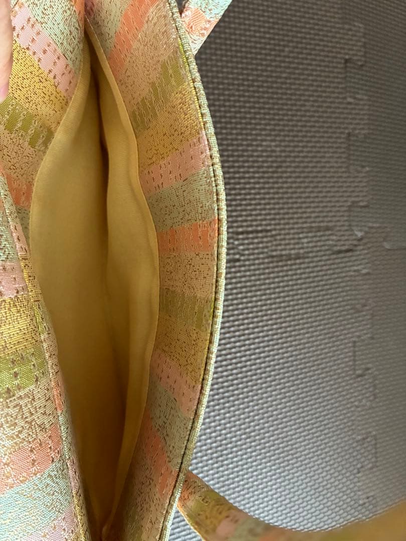 ミックスナッツ　利休バッグ　小川製　未使用新品　おそらく三越で購入