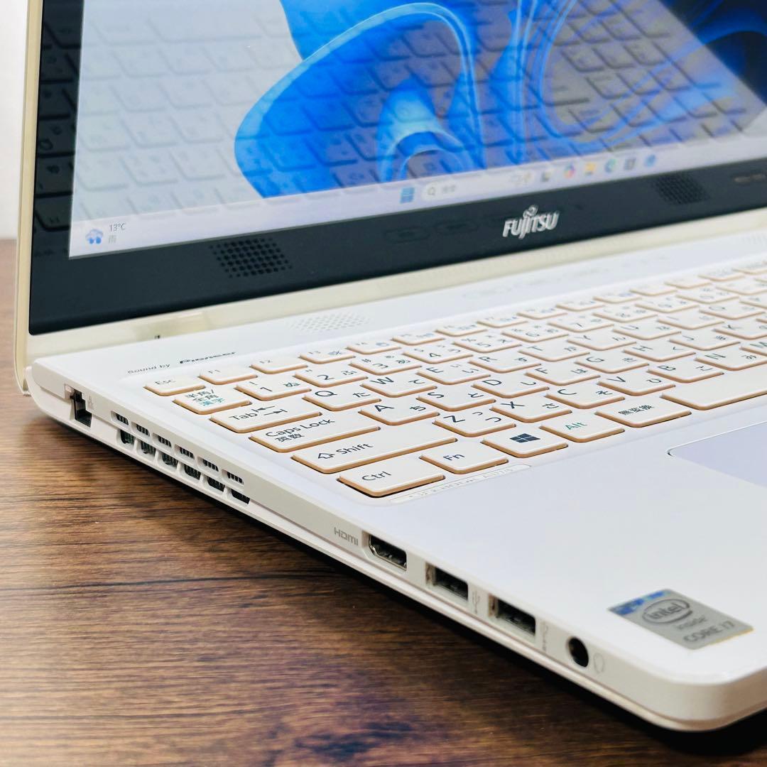 高性能i7★SSD512/16g オフィス付きノートパソコン Windows11