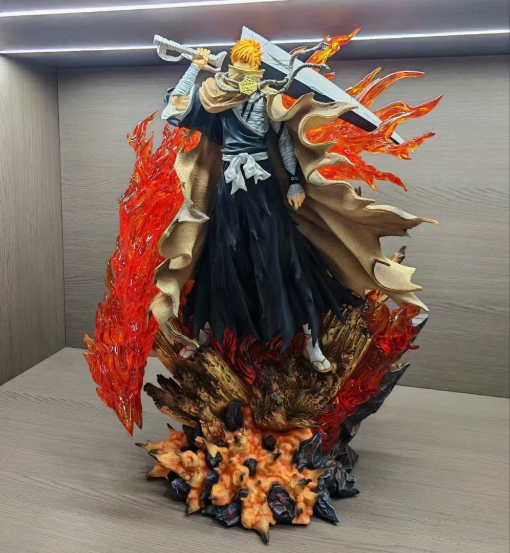 BLEACH 黒崎一護 ガレージキット ガレキ スタチュー⑧③